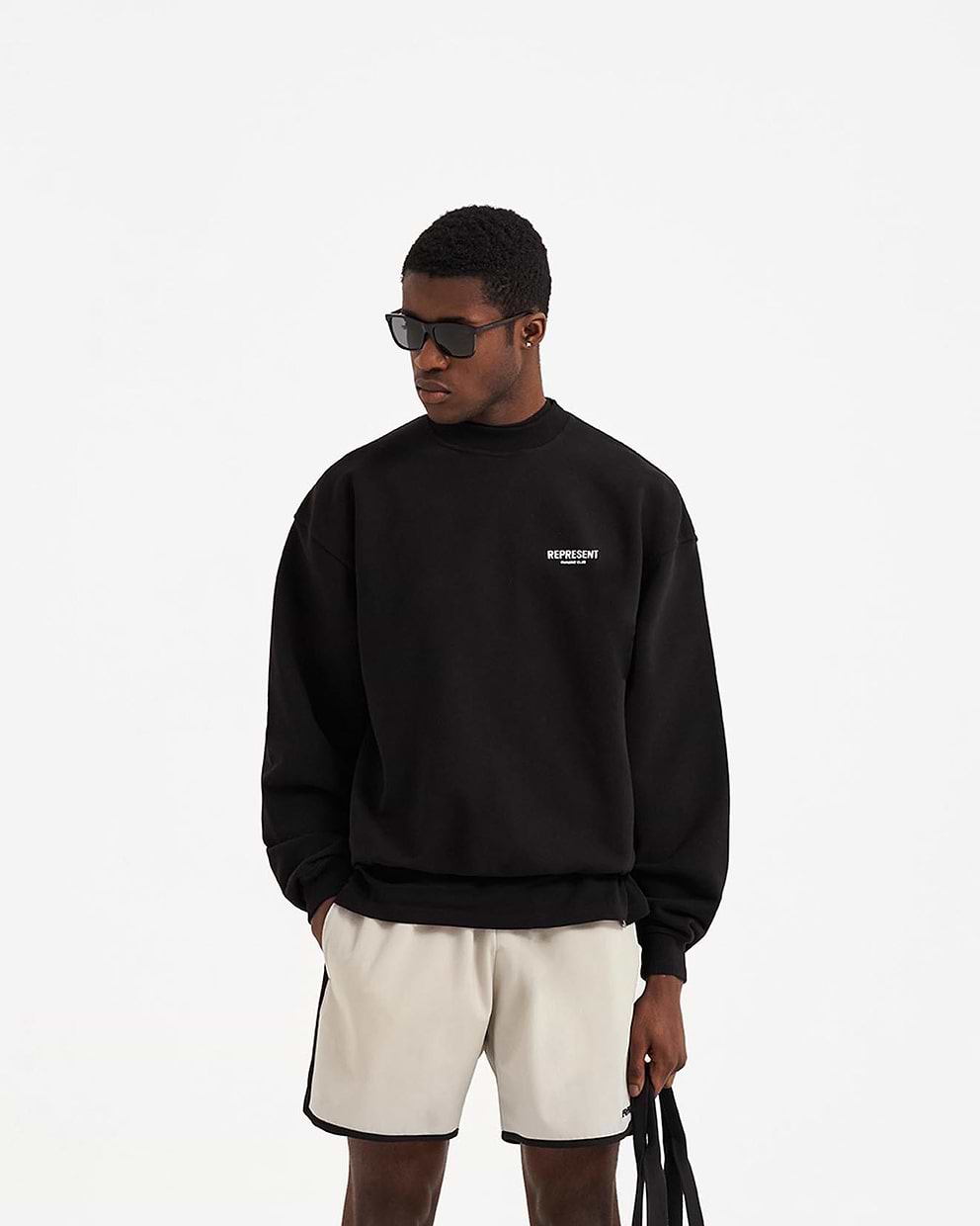 Represent Owners Club Sweater - Black